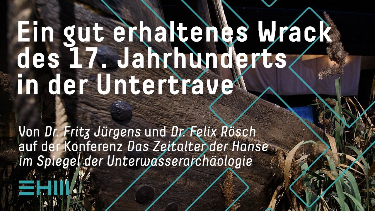 Ein gut erhaltenes Wrack des 17. Jahrhunderts in der Untertrave