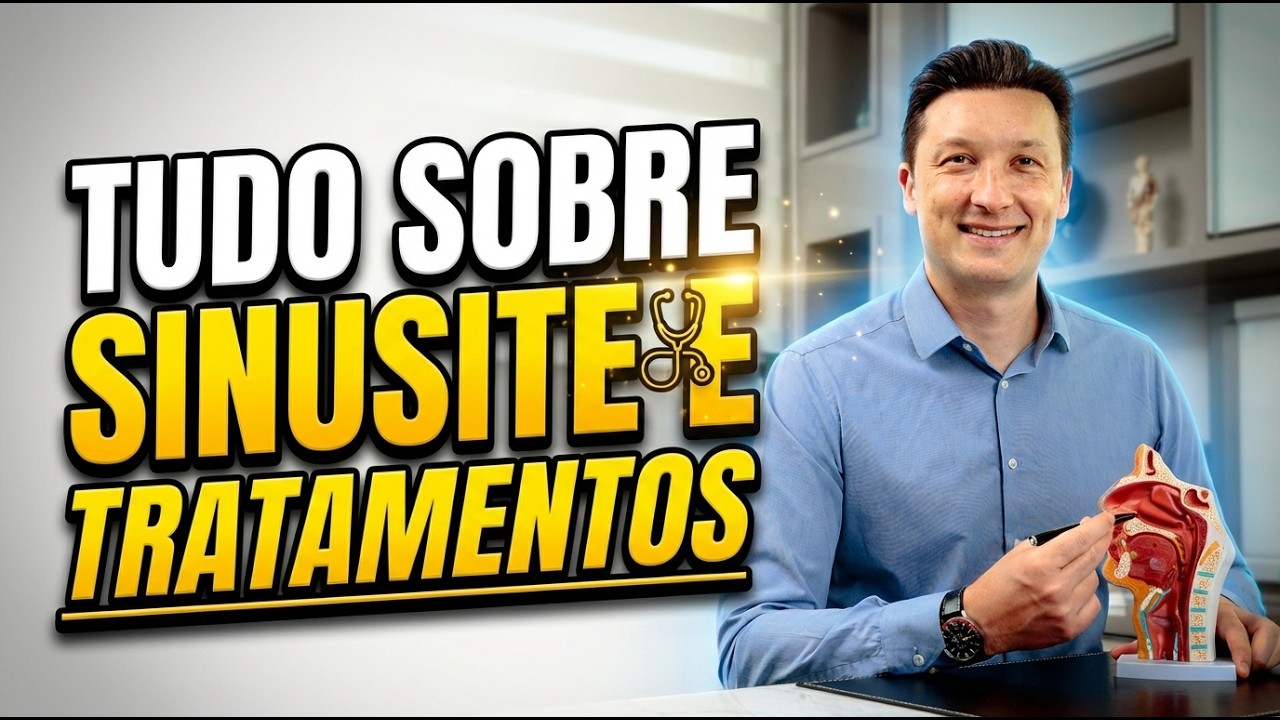 ATENÇÃO: Tudo sobre SINUSITE e seus TRATAMENTOS que FUNCIONAM de VERDADE! VEJA AGORA