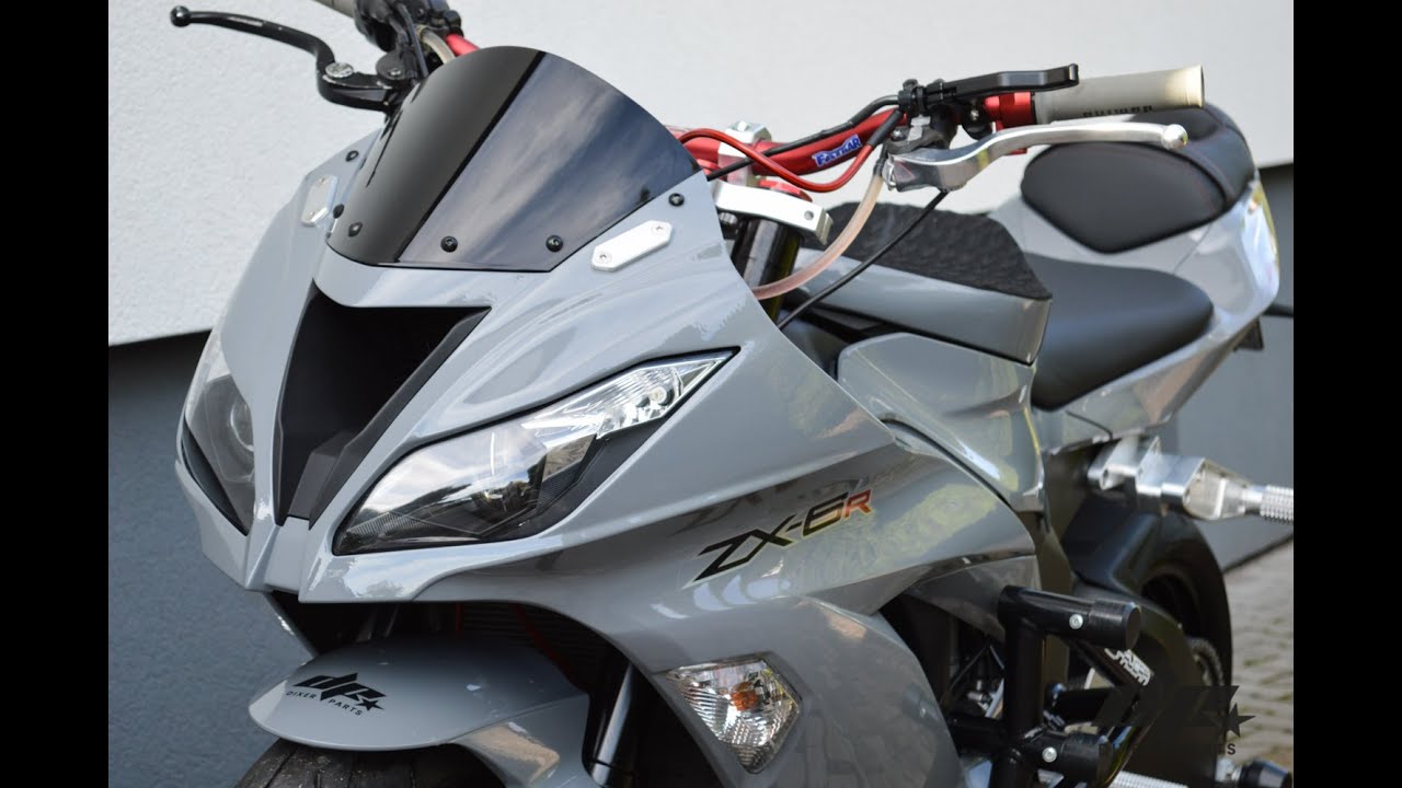 Kawasaki ZX6-R 636 Full stunt mod 2013 by Dixer Parts