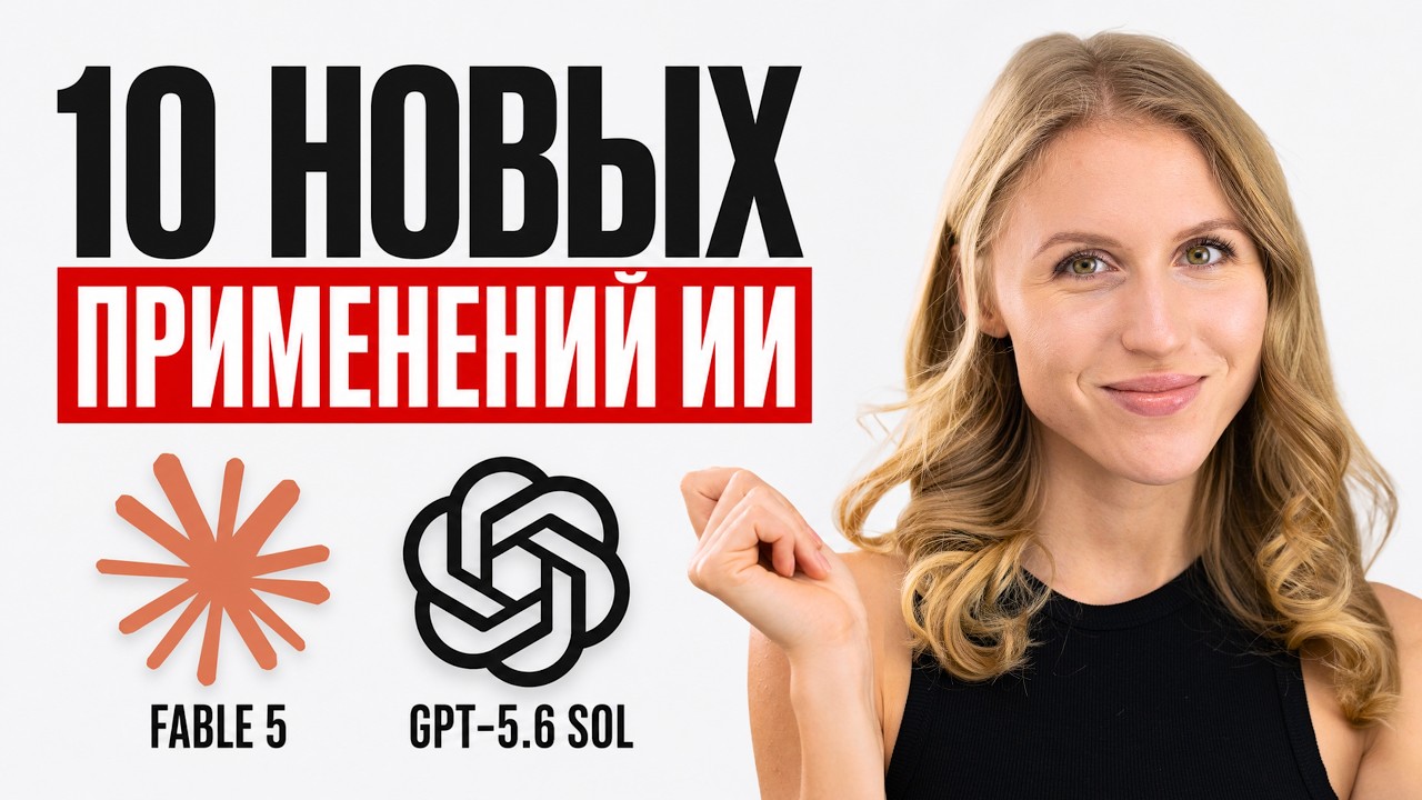 Что умеют новые ИИ-модели: 10 идей для работы, бизнеса и жизни / GPT‑5.6 Sol и Fable 5