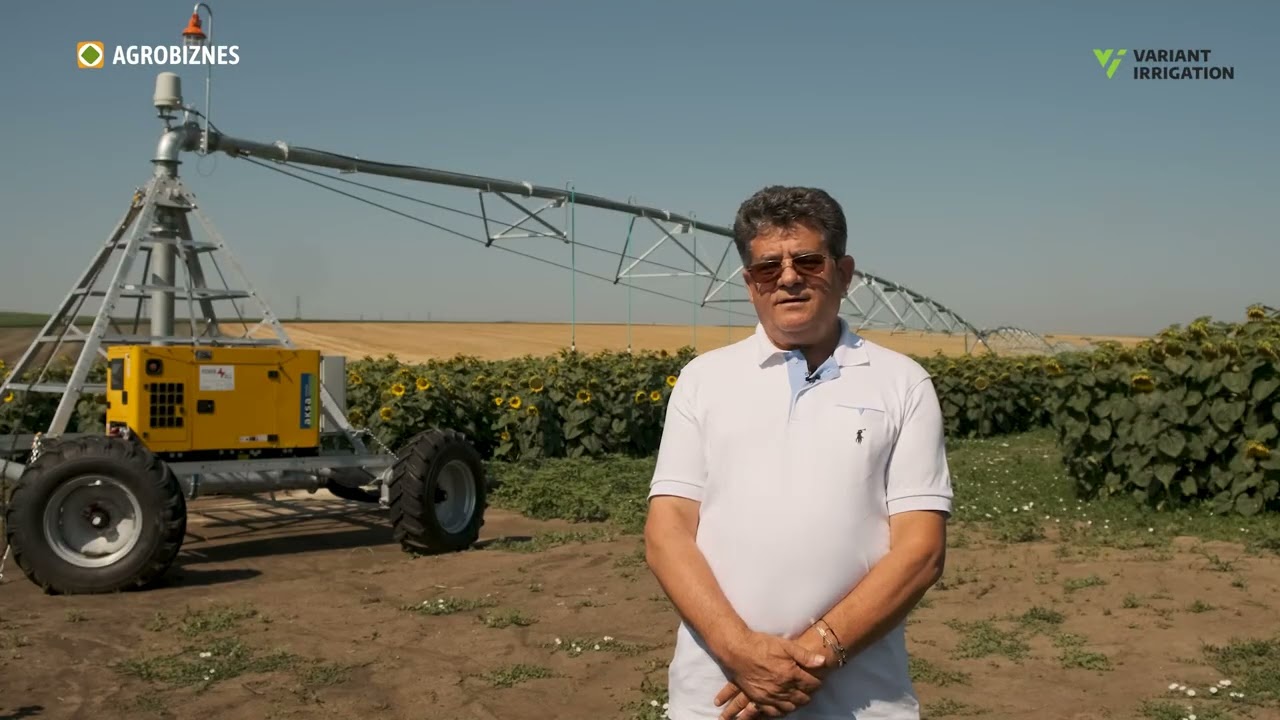 Domeniile Lungu: 350 kg boabe/ha neirigat vs 11 tone/ha irigat. Colaborarea cu Variant Irrigation