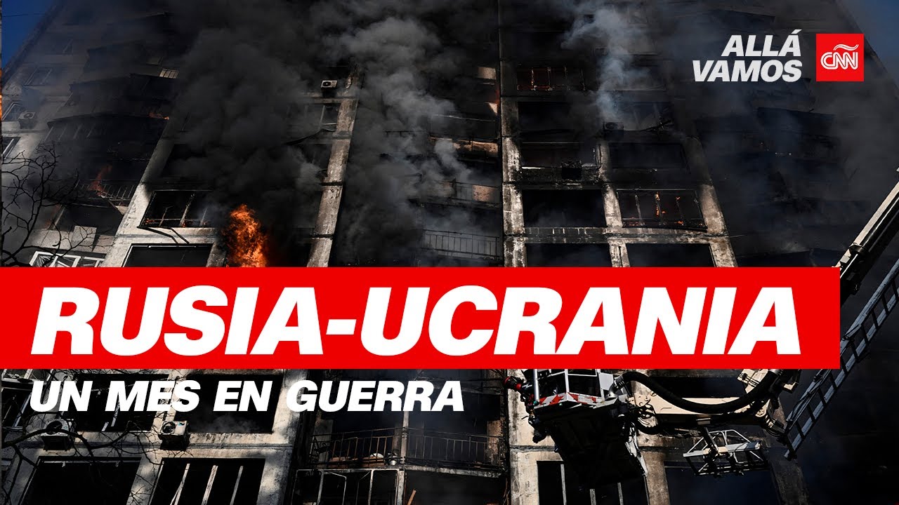 Un mes de la guerra en Ucrania: las imágenes más impactantes