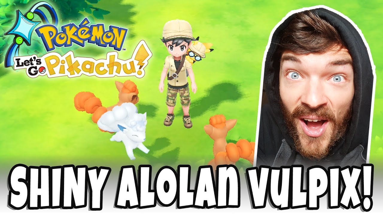 SHINY ALOLAN VULPIX Hunting in Pokemon Let's GO Pikachu! 😂 FAIL 😂 Let's GO Eevee Exclusive SMH