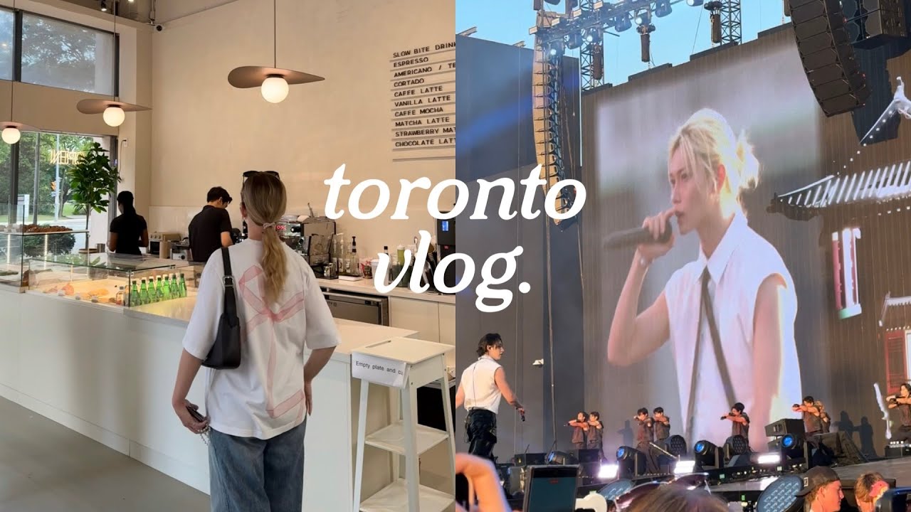 toronto vlog & Stray Kids concert