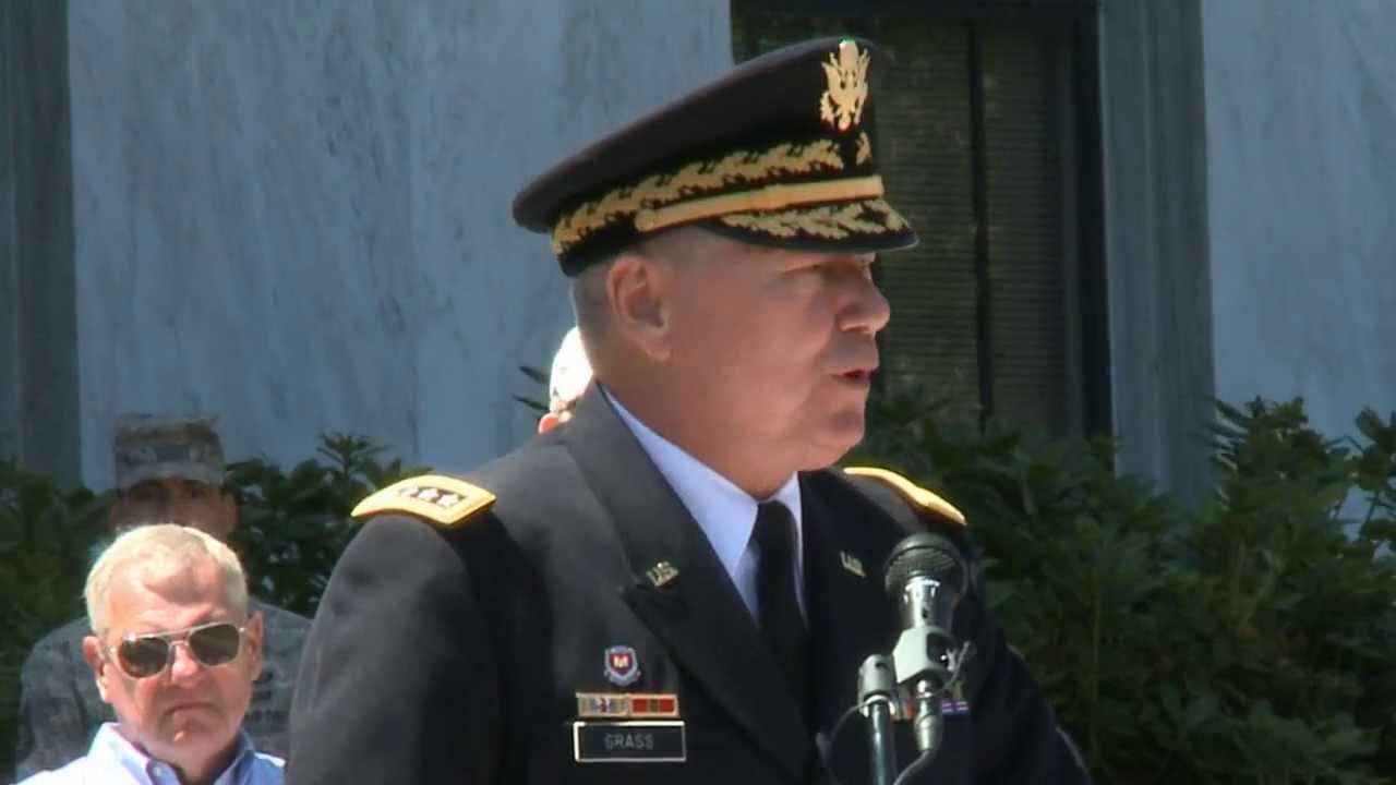 Chief of NGB speaks at MG Rees retirement ceremony