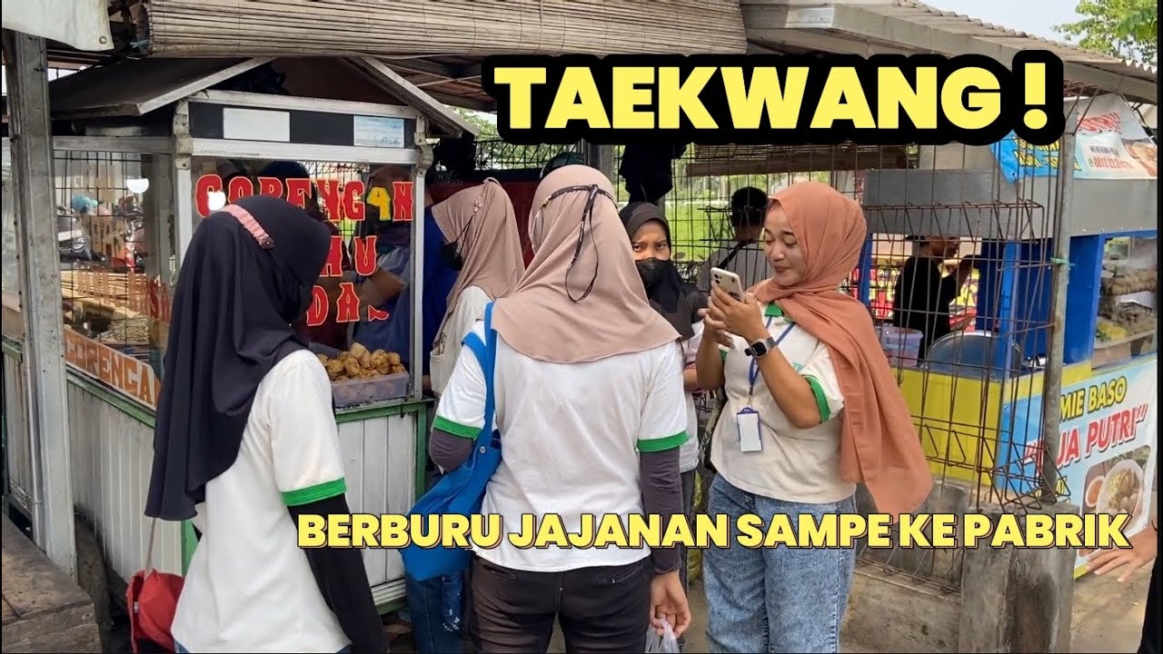 Jam Makan Siang Pabrik Taekwang Subang | Walk Around