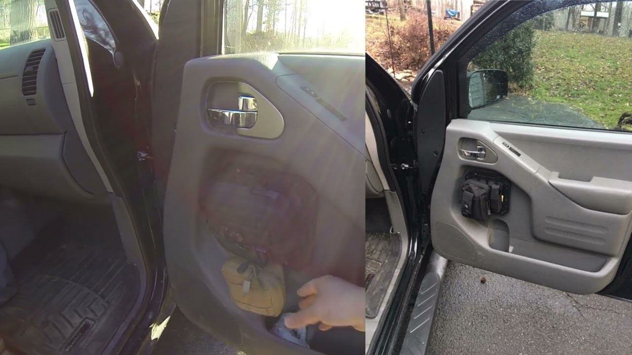 Nissan Frontier: Molle Panel options