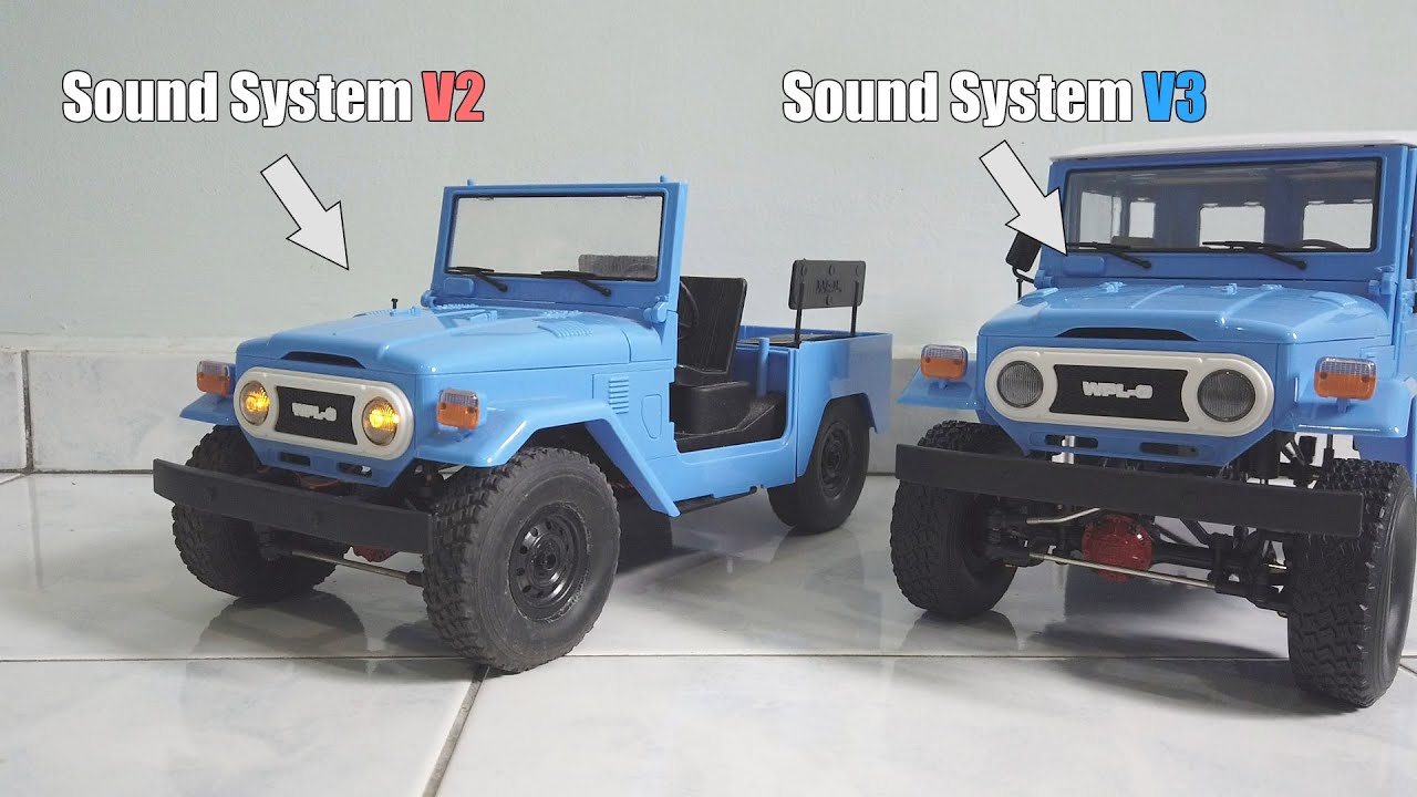 WPL RC Build Tips #2 - How to Fit RES-V3 Inside WPL Engine Bay
