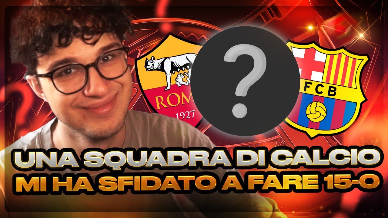 UNA SQUADRA DI CALCIO MI SFIDA A FARE 15-0 in WEEKEND LEAGUE! *finale folle*