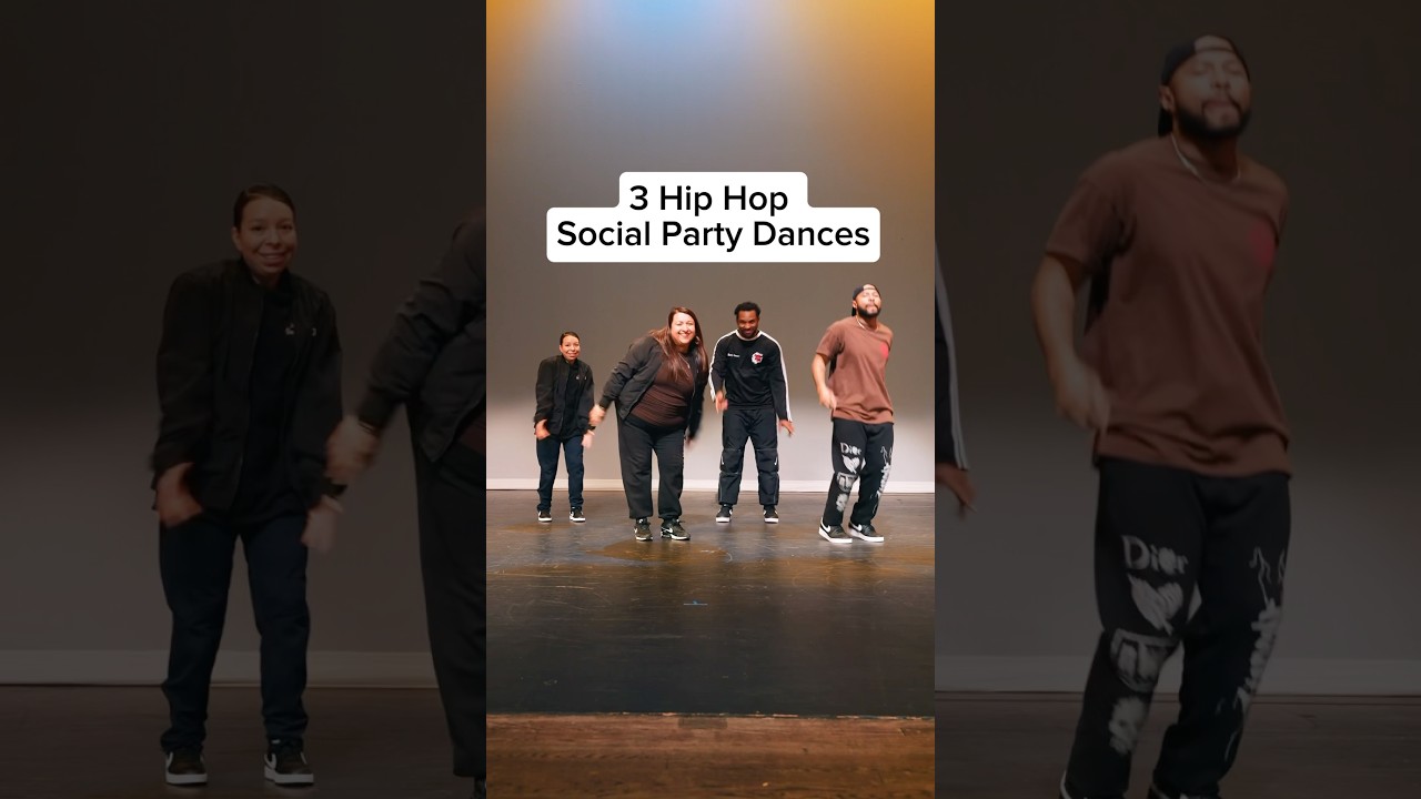 3 of our favorite Hip Hop Social Party Dances! #versastyle #dance #hiphop