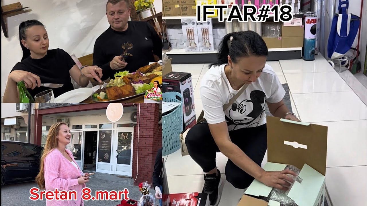 Idem iznenaditi mamu za 8.mart, kćerka nas počastila za IFTAR#18, moja najdraža trgovina u gradu 