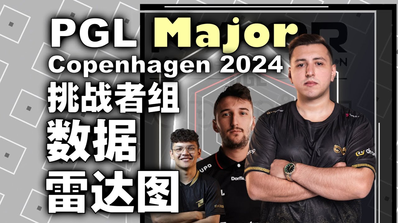 【PGL哥本哈根Major挑战者组数据雷达图】土耳其狠人带领家乡cs打出来了 巴西4进3集体过年