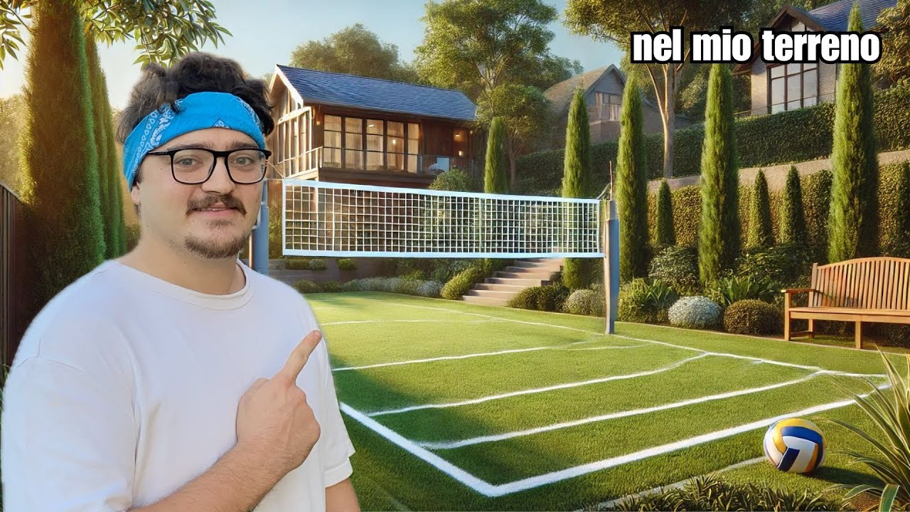 COSTRUISCO UN CAMPO DA PALLAVOLO PT2