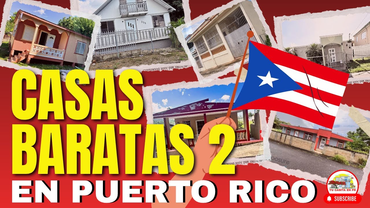 Casas Baratas  a La Venta en Puerto Rico Por menos de $100,000 Esta es Tu Oportunidad