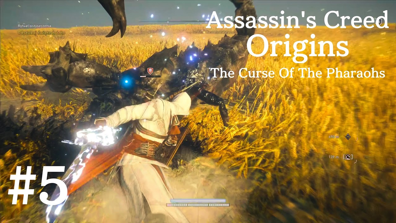 Niesamowite widoki! ✨ Brama na Pola Trzcin AC Origins: The Curse Of The Pharaohs (odc.5)