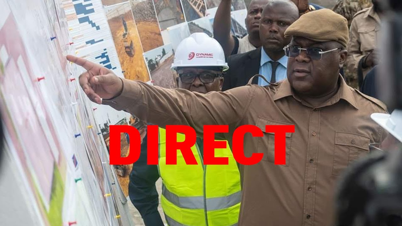 DIRECT LUBUMBASHI PR FÉLIX TSHISEKEDI INAUGURATION DU CENTRE HOSPITALIER TSHISEKEDI TSHILOMBO
