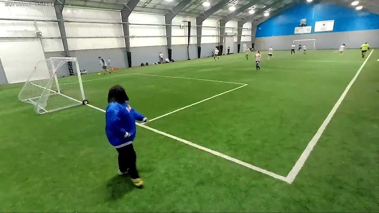 Game On 20250221   Game 3 Entrance View Indy FC vs GrassStains FC 1st Half