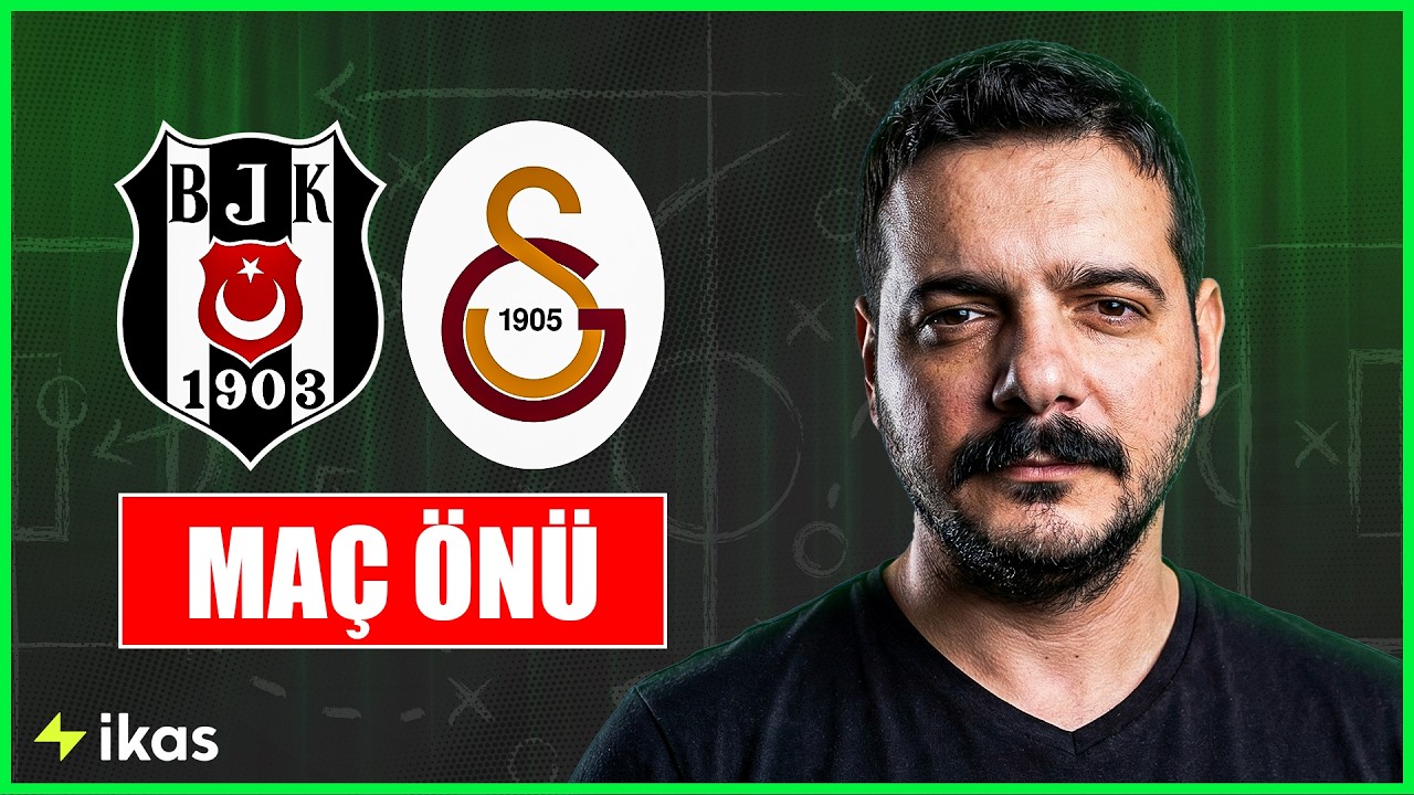 DERBİYE DOĞRU, İLK 11'LER AÇIKLANDI | Beşiktaş - Galatasaray Maç Önü