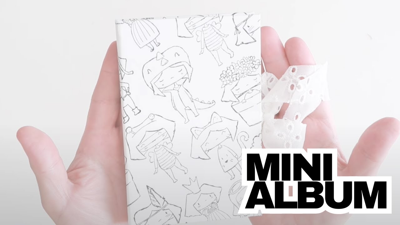 Mini album｜ Un Monde Miniature à Feuilleter｜Mini album des bambinas