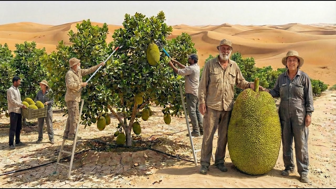 Technological Advancements Have Enabled Us to Grow Jackfruit Trees in the Desert—It’s Unbelievable!