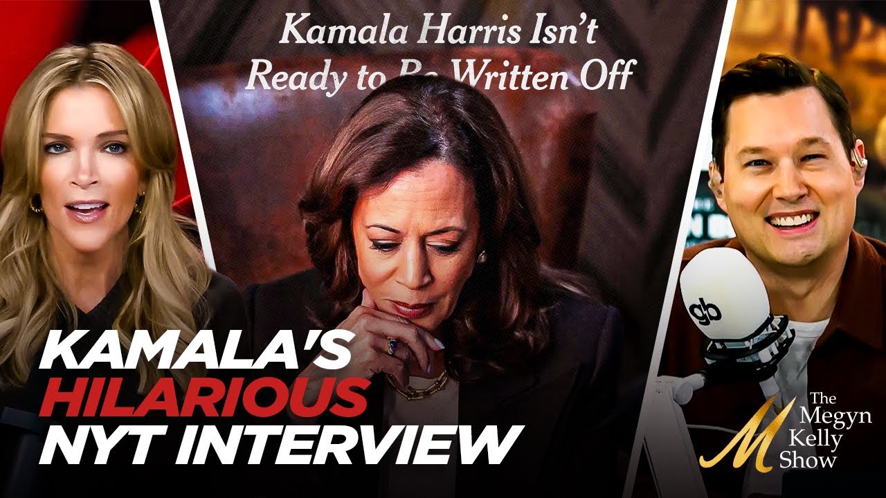 Kamala Harris Labels HERSELF a Historic Figure in Hilarious NY Times Interview, with Stu Burguiere