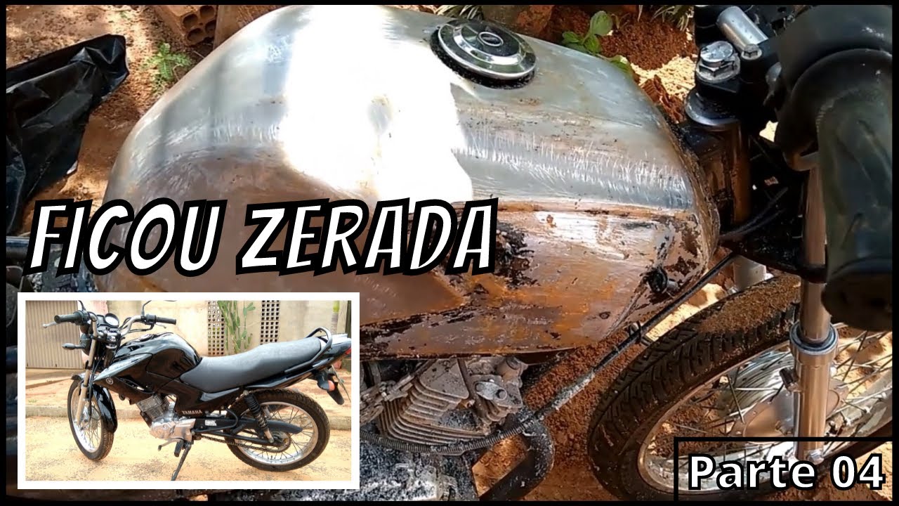 Reforma Completa Yamaha YBR Factor 2014 VÍDEO FINAL