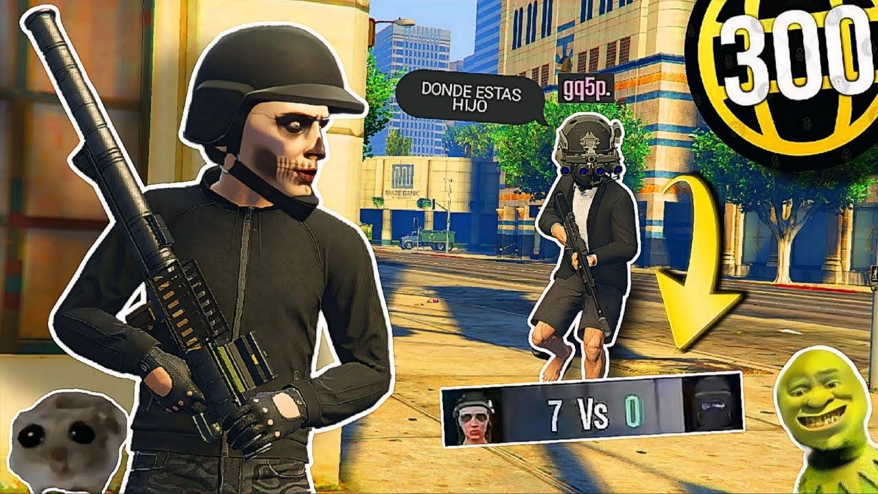 Estos TRYHARDS De 4 Letras No PUEDEN Contra MI😈(GTA 5 ONLINE)