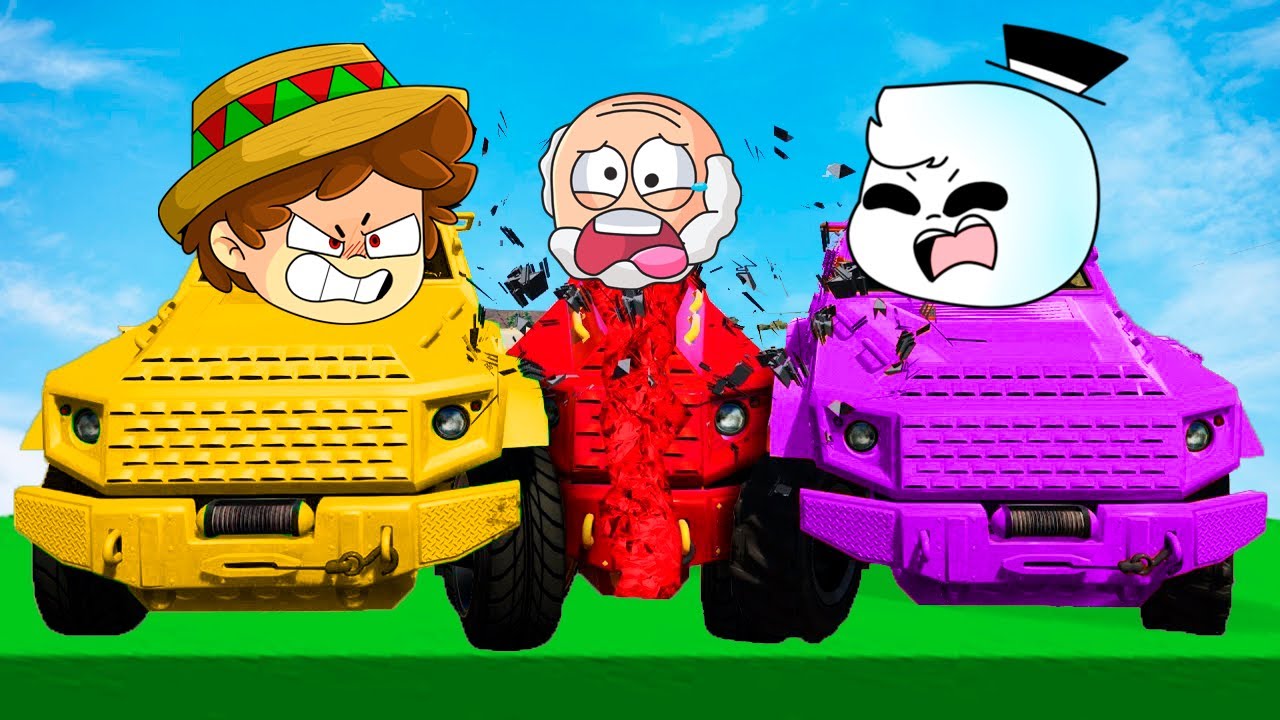 NADIE SOBREVIVE a SILVIOGAMER y PERMON en GTA 5 😂💥 GTA V con Silvio, Pancra, y Dany