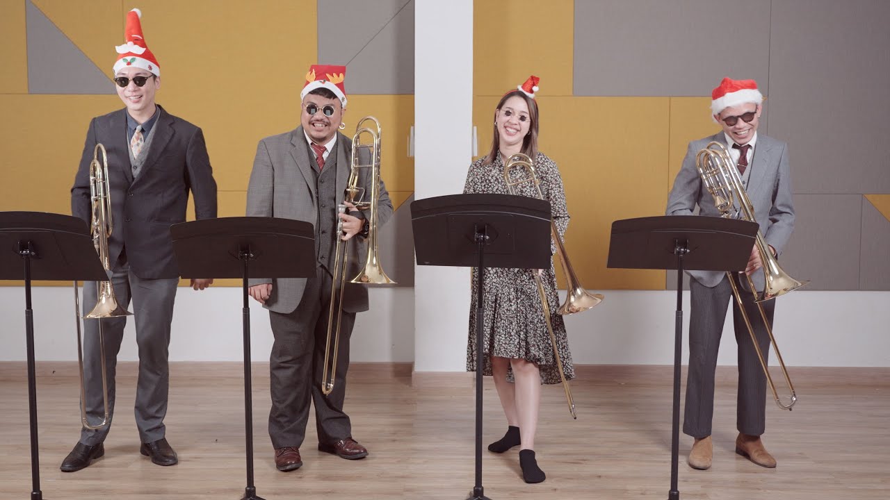 Sleigh Ride Trombone Quartet | Arr. Benjamin Coy | The Flow Corners