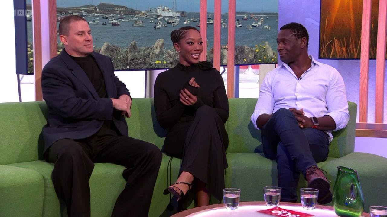 Channing Tatum, Naomi Ackie (Blink Twice Actors), David Harewood On The One Show [19.08.2024]