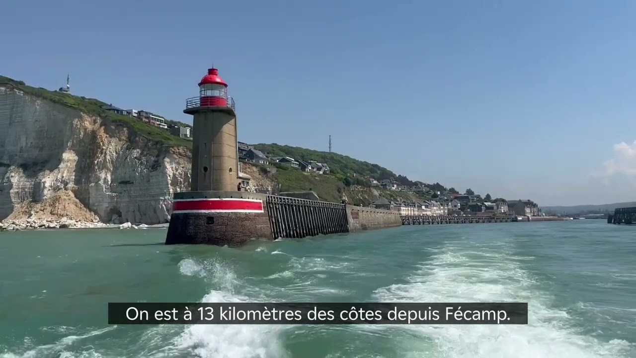 Pourquoi venir visiter le parc éolien en mer de Fécamp ? 🚢☀