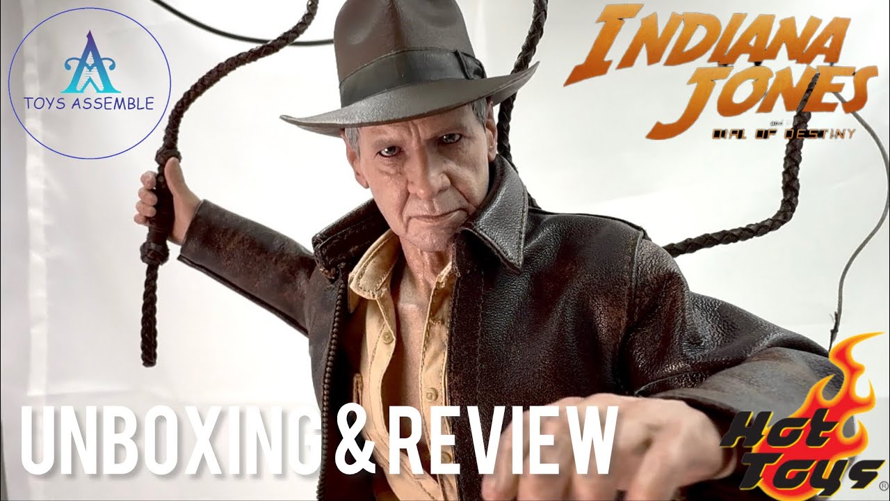 Ep.66 First Look🔥Hot Toys MMS717 Indiana Jones Deluxe Version Unboxing & Review
