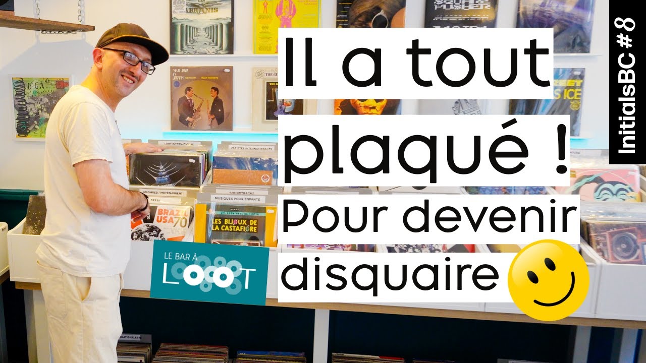 Il se reconvertit en disquaire à 40 ans. Les étapes de son succès et des conseils
