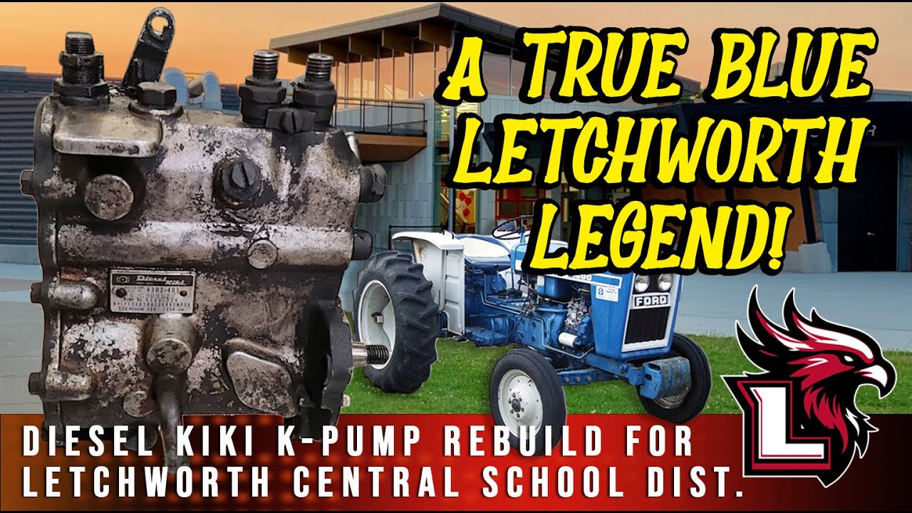 Ford 1600 Diesel Kiki / Bosch K-Pump Reman for Letchworth CSD @Letchworth Youtube Channel