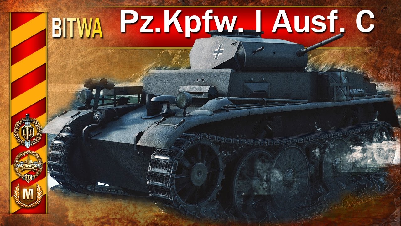 Pz.Kpfw. I Ausf. C - kto go nie lubi? - BITWA - World of Tanks