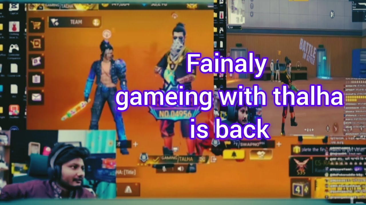Fainaly gameing with thalha is back #Gopalkarmokar#freefire#gopalkarmokar
