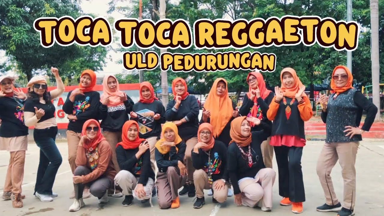 TOCA TOCA REGGAETON LINE DANCE/Choreo : SAWALUDIN (INA)/DEMO : Latihan Rutin ULD RANTING PEDURUNGAN