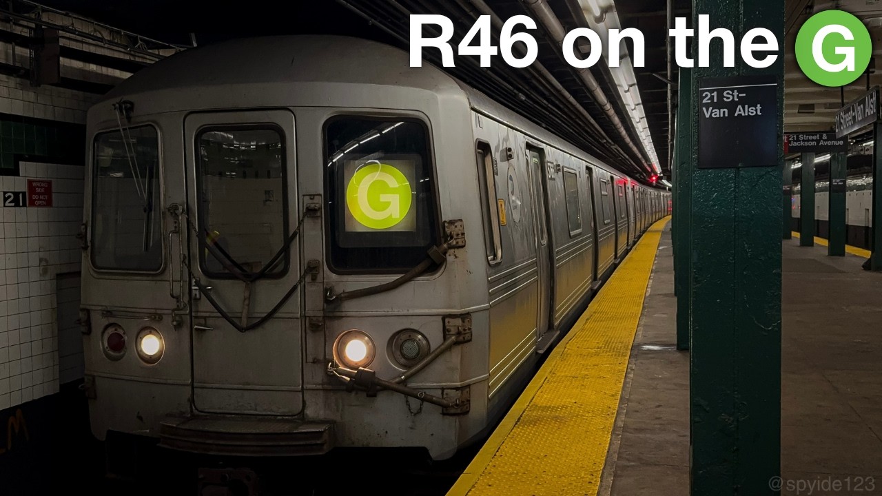 NYC Subway: R46s running on the (G) Line (January to July 2025 Clips)
