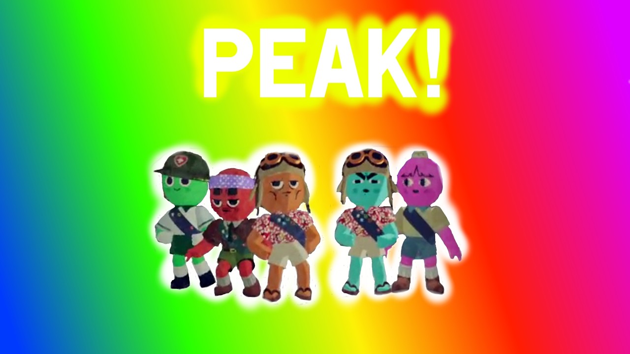 I played Peak with my friends