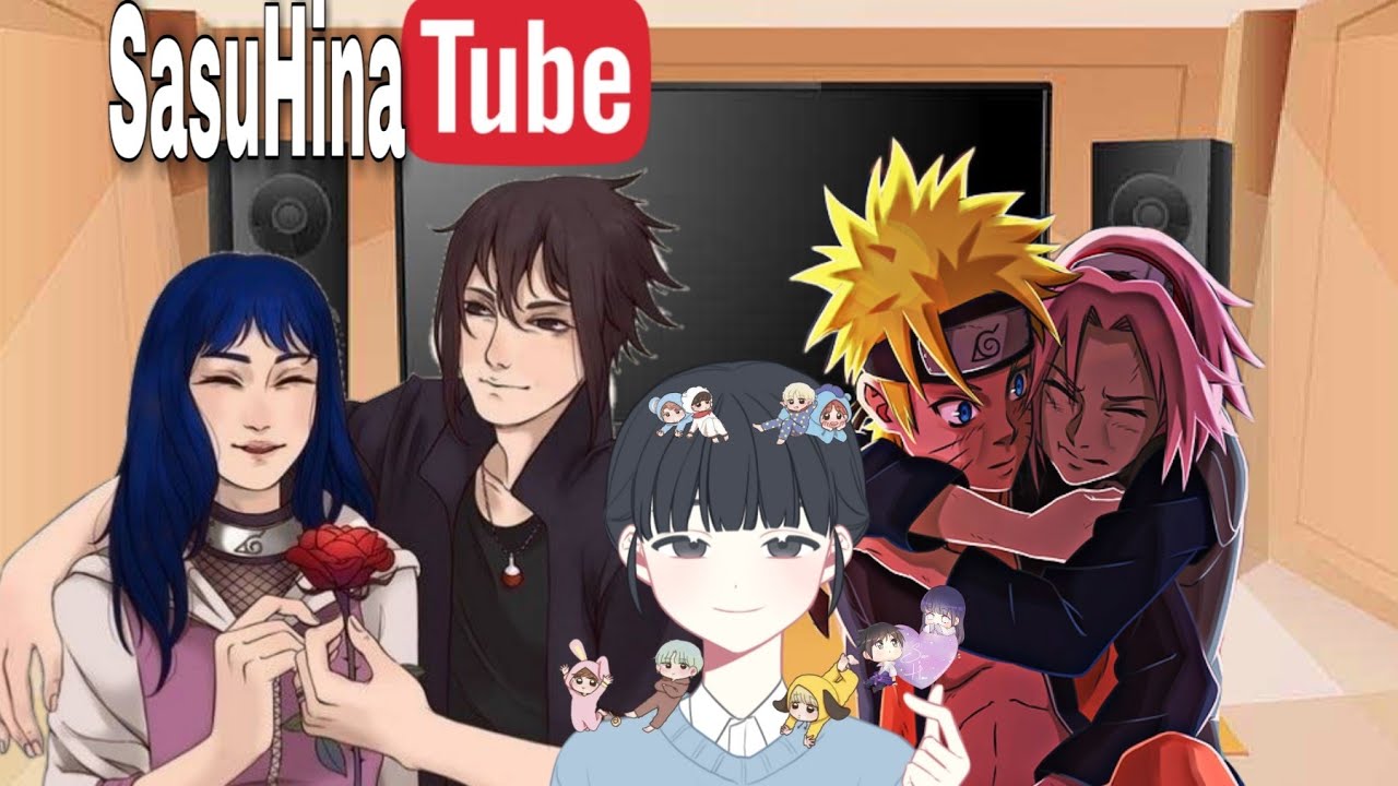 •Time 7+Hinata React a eles(NaruSaku)•//SasuHina//•
