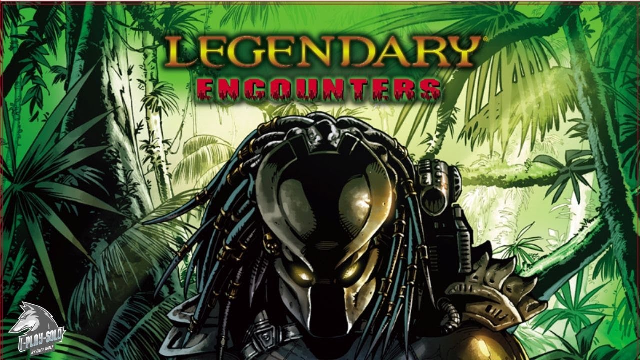1-Настольная игра Легендарные Столкновения: Хищник (Legendary Encounters: Predator). Расклад игры