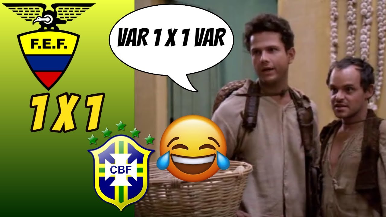 Ô FULERAGI! EXPULSO 2 VEZES E CONTINUOU NO CAMPO? KKK | Equador 1 x 1 Brasil