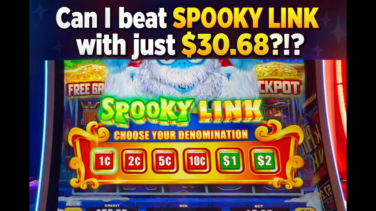 Смогу ли я обыграть SPOOKY LINK всего за 30,68 долларов?!?