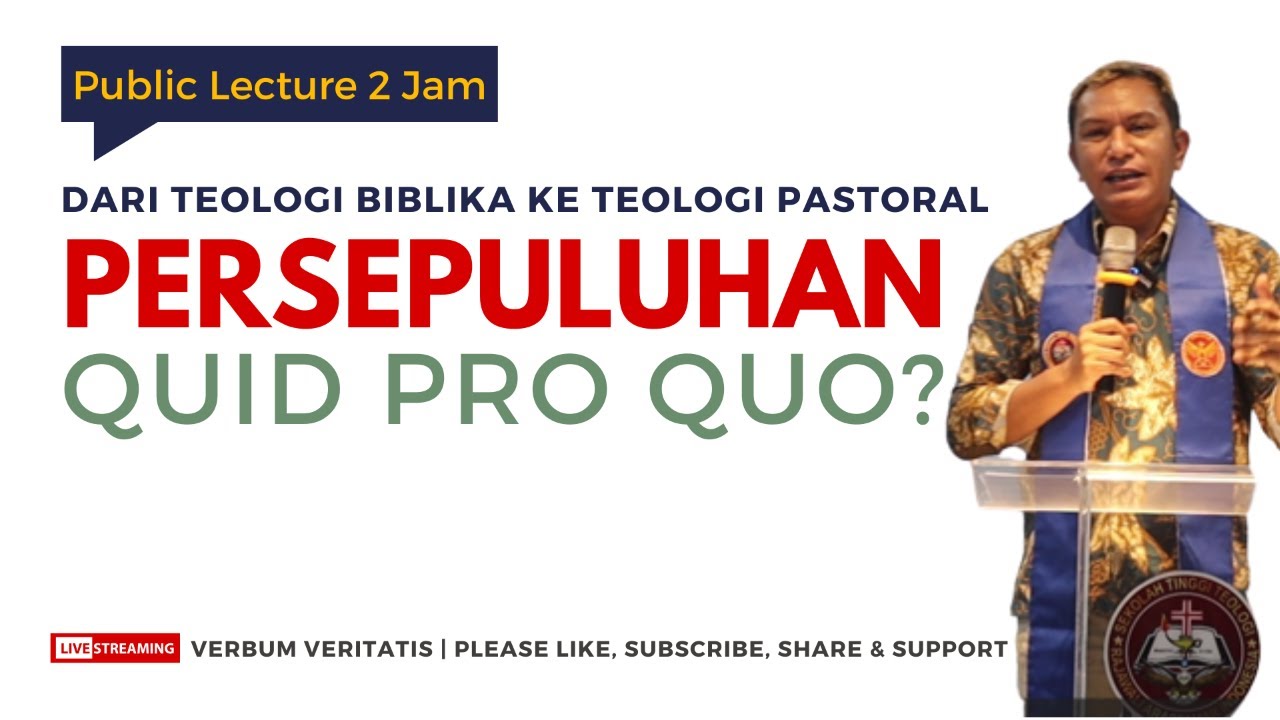 VV-166) Persepuluhan: Quid Pro Quo? | Ulasan Komprehensif