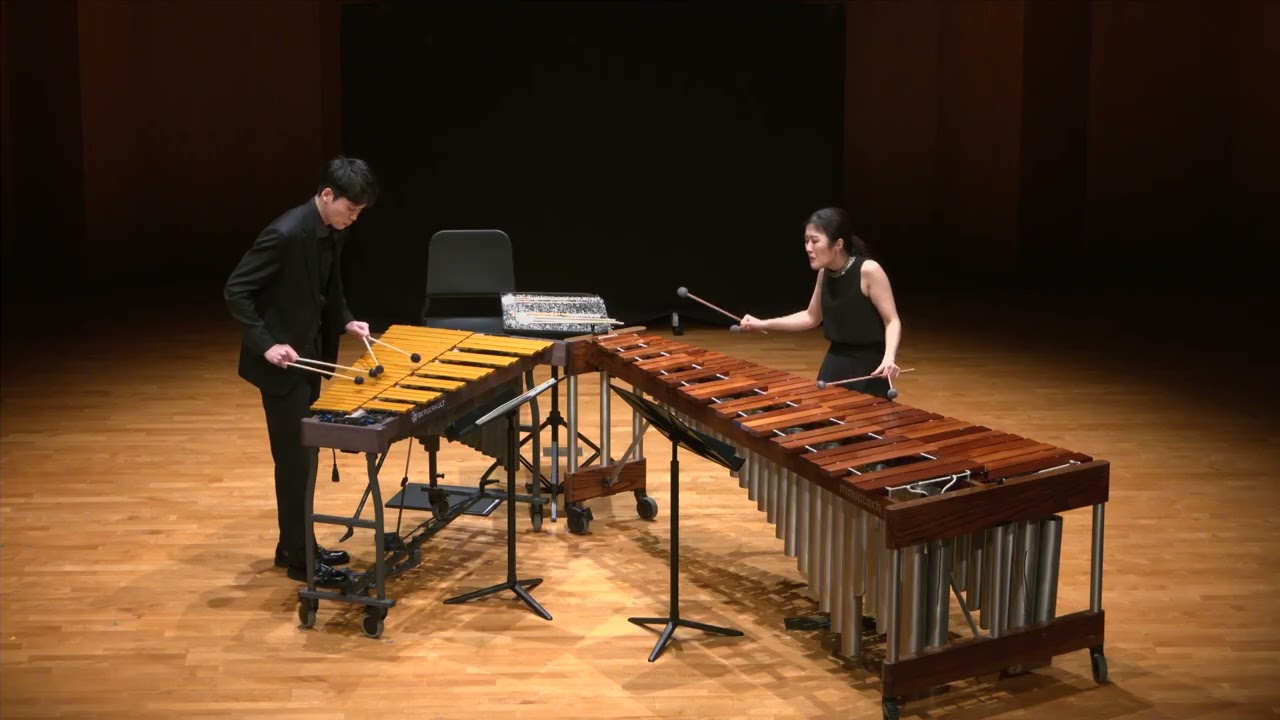 Hyeji Bak&Mingyu Son - Toccata for marimba and vibraphone by Anders Koppel