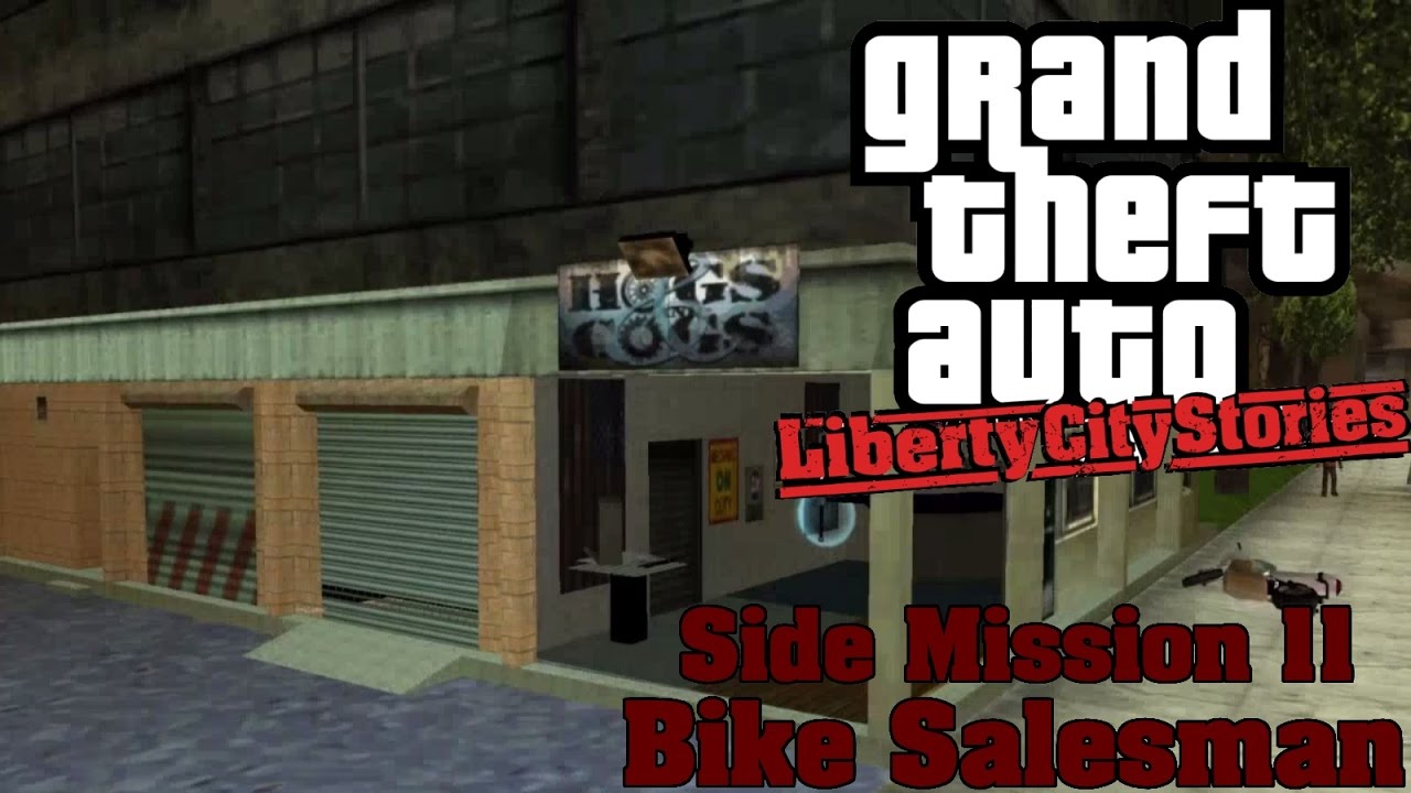 GTA: Liberty City Stories (PSP Emu) Side Mission #11 - Bike Salesman
