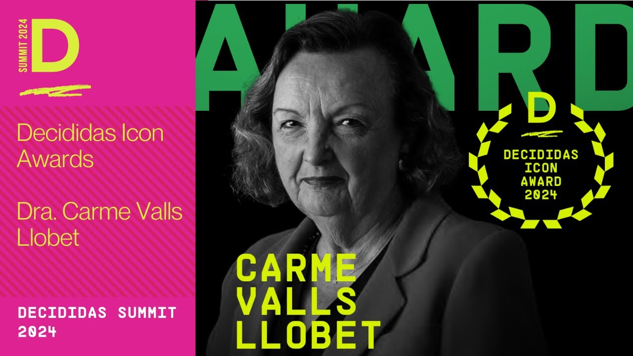 Decididas Icon Award: Doctora Carme Valls Llobet | Decididas Summit 2024