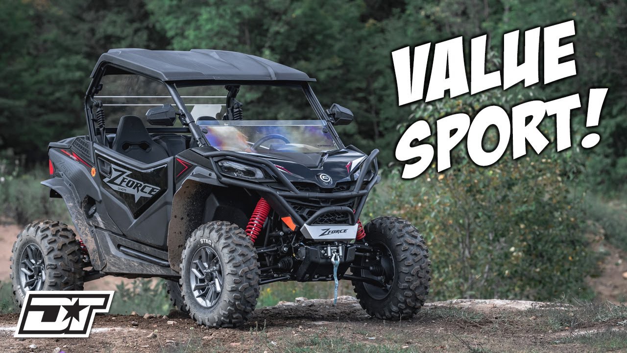 Подробный обзор UTV CFMOTO ZFORCE 950 Sport G2 2024 года