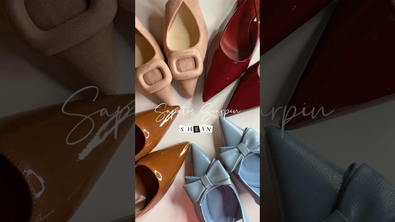Sapatos Scarpin 