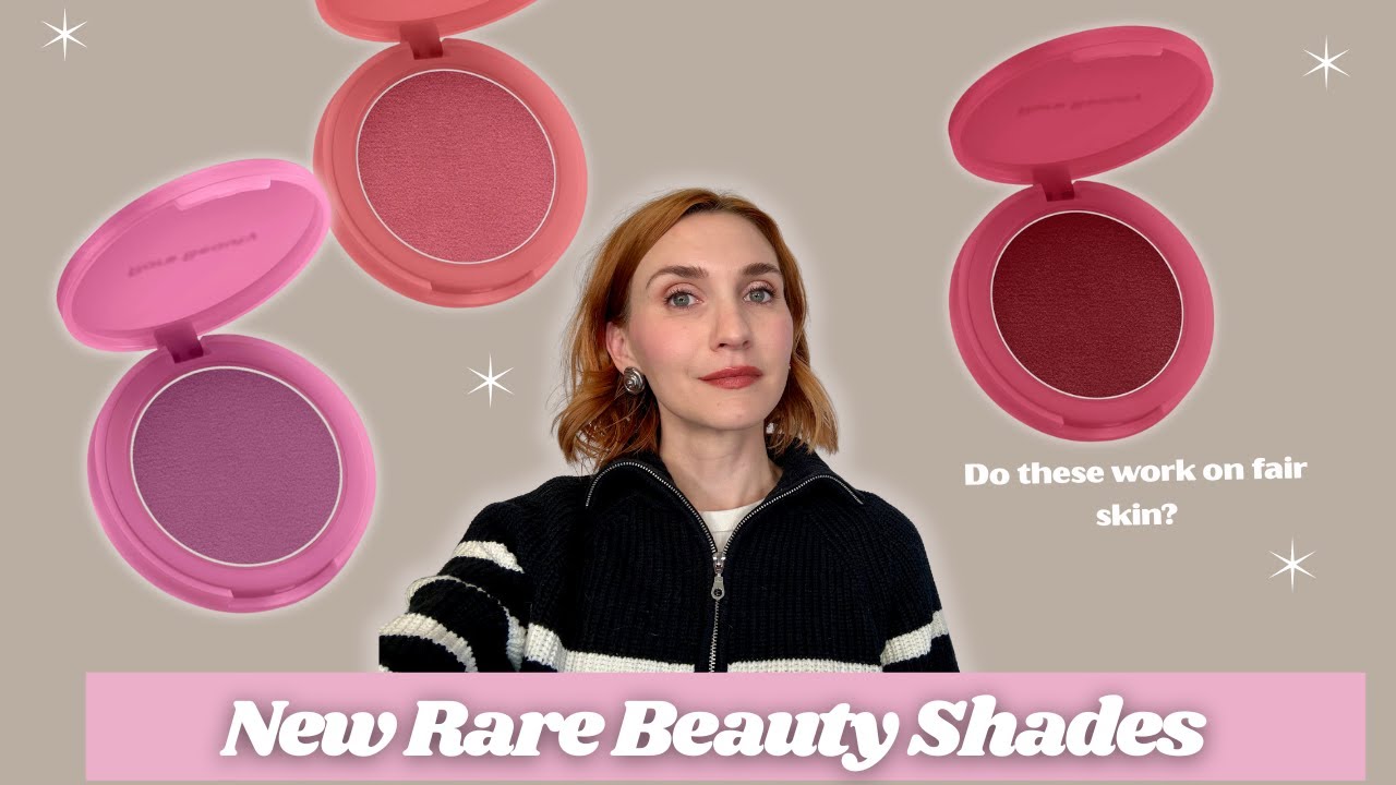 Новые редкие оттенки румян Rare Beauty | Энергичные, Божественные, Душевные | Сравнение оттенков!